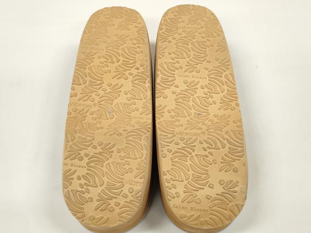 平和屋着物●極上　和装小物　菱屋　Calen Blosso　カレンブロッソ　カフェ草履　Ｌサイズ　25.0cm　逸品　DZAA11709kh6