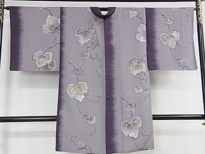平和屋本店■極上　羽織　蔦の葉文　暈し染め　羽織紐付き　逸品　DZAA1170kh5 - 平和屋