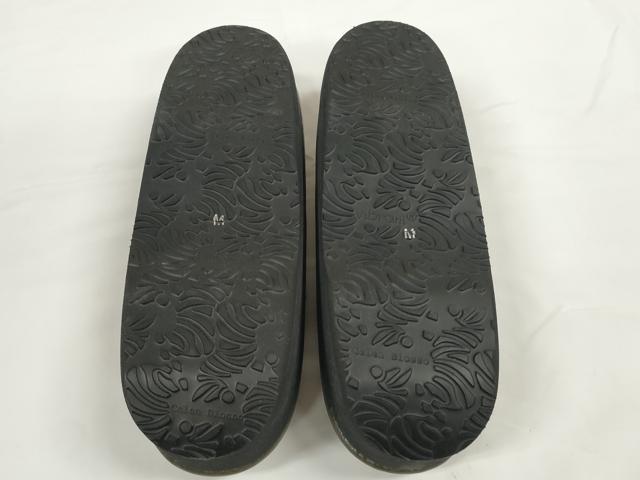平和屋着物●極上　和装小物　菱屋　Calen Blosso　カレンブロッソ　カフェ草履　箱付き　Мサイズ　24.0cm　逸品　未使用　DZAA11741kh6