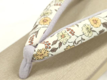 平和屋着物●極上　和装小物　菱屋　Calen Blosso　カレンブロッソ　カフェ草履　箱付き　Lサイズ　25.0cm　逸品　未使用　DZAA11742kh6
