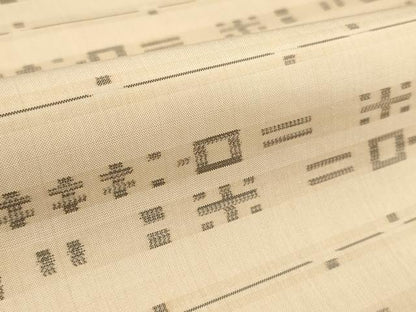 平和屋本店●極上　東郷織物謹製　本場大島紬　反物　着尺　草木染　宇宙からの語らい　証紙付き　逸品　未使用　DZAA11761kh6