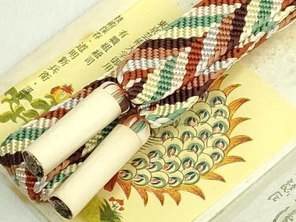 平和屋着物●極上　有職組紐道明　帯締め　笹浪組　宮内庁御用　国立博物館御用　東京芸術大学御用　逸品　未使用　DZAA11841kh6