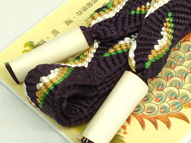 平和屋着物●極上　有職組紐道明　帯締め　唐組　遠山　宮内庁御用　国立博物館御用　東京芸術大学御用　逸品　未使用　DZAA11851kh6