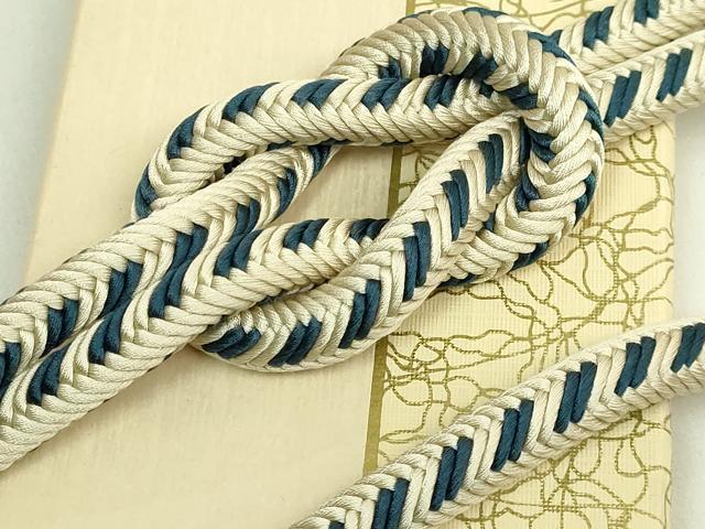 平和屋着物●極上　有職組紐道明　帯締め　奈良組　宮内庁御用　国立博物館御用　東京芸術大学御用　逸品　未使用　DZAA11874kh6