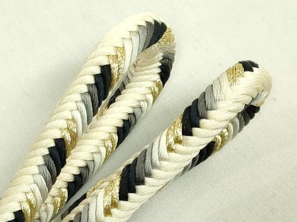 平和屋着物●極上　有職組紐道明　帯締め　奈良組　丸胡蝶　金糸　宮内庁御用　国立博物館御用 東京芸術大学御用 逸品 未使用 DZAA11875kh6