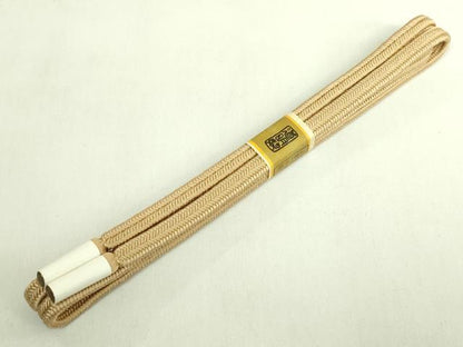 平和屋着物●極上　有職組紐道明　帯締め　冠組　路考茶　宮内庁御用　国立博物館御用　東京芸術大学御用　逸品　未使用　DZAA11903kh6