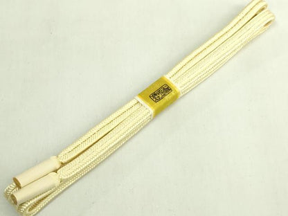 平和屋着物●極上　有職組紐道明　帯締め　冠組　蒸栗色　宮内庁御用　国立博物館御用　東京芸術大学御用　逸品　未使用　DZAA11908kh6