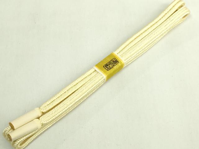 平和屋着物●極上　有職組紐道明　帯締め　冠組　蒸栗色　宮内庁御用　国立博物館御用　東京芸術大学御用　逸品　未使用　DZAA11908kh6