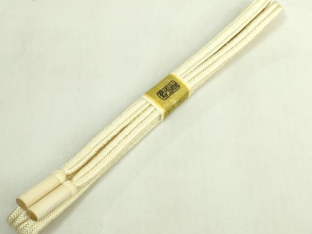平和屋着物●極上　有職組紐道明　帯締め　冠組　砥粉色　宮内庁御用　国立博物館御用　東京芸術大学御用　逸品　未使用　DZAA11909kh6