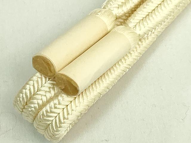 平和屋着物●極上　有職組紐道明　帯締め　冠組　砥粉色　宮内庁御用　国立博物館御用　東京芸術大学御用　逸品　未使用　DZAA11909kh6