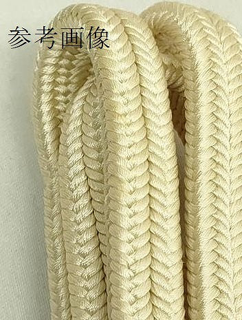 平和屋着物●極上　有職組紐道明　帯締め　冠組　石黄　宮内庁御用　国立博物館御用　東京芸術大学御用　逸品　未使用　DZAA11910kh6
