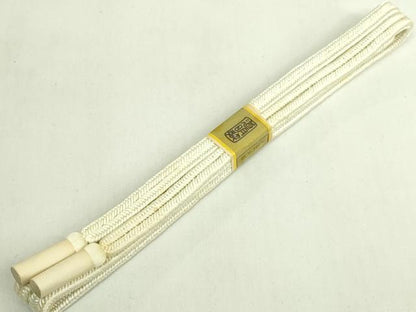 平和屋着物●極上　有職組紐道明　帯締め　冠組　練色　宮内庁御用　国立博物館御用　東京芸術大学御用　逸品　未使用　DZAA11911kh6