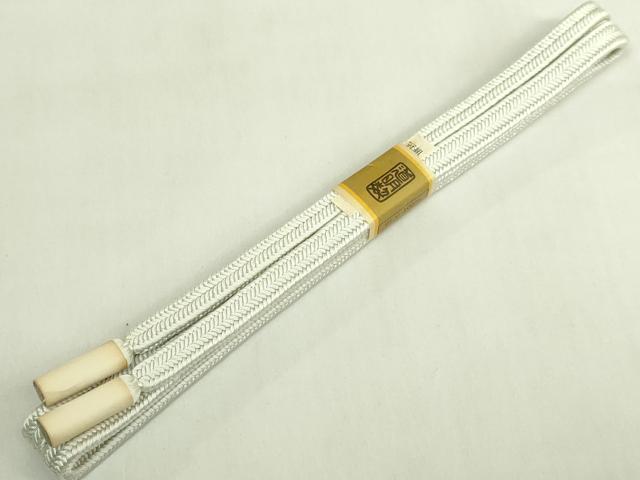 平和屋着物●極上　有職組紐道明　帯締め　冠組　薄い若芽色　宮内庁御用　国立博物館御用　東京芸術大学御用　逸品　未使用　DZAA11931kh6