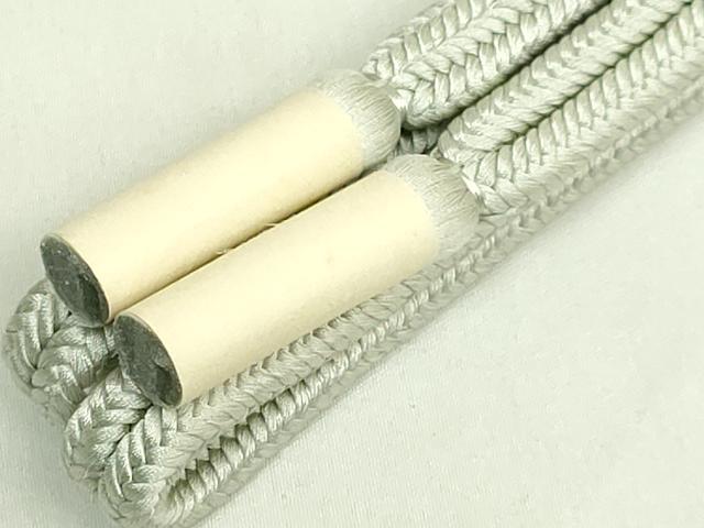 平和屋着物●極上　有職組紐道明　帯締め　冠組　柳鼠色　宮内庁御用　国立博物館御用　東京芸術大学御用　逸品　未使用　DZAA11932kh6