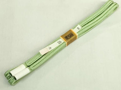平和屋着物●極上　有職組紐道明　帯締め　冠組　薄青　宮内庁御用　国立博物館御用　東京芸術大学御用　逸品　未使用　DZAA11944kh6