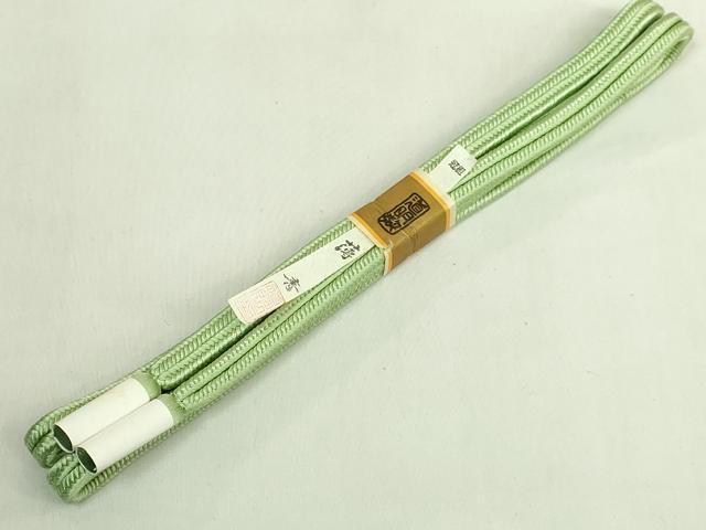 平和屋着物●極上　有職組紐道明　帯締め　冠組　薄青　宮内庁御用　国立博物館御用　東京芸術大学御用　逸品　未使用　DZAA11944kh6