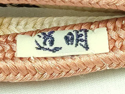 平和屋着物●極上　有職組紐道明　帯締め　冠組　唐衣　金糸　宮内庁御用　国立博物館御用　東京芸術大学御用　逸品　未使用　DZAA11957kh6