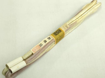 平和屋着物●極上　有職組紐道明　帯締め　奈良組　新靺鞨　宮内庁御用　国立博物館御用　東京芸術大学御用　逸品　未使用　DZAA11965kh6