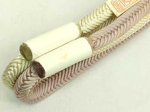 平和屋着物●極上　有職組紐道明　帯締め　奈良組　新靺鞨　宮内庁御用　国立博物館御用　東京芸術大学御用　逸品　未使用　DZAA11965kh6
