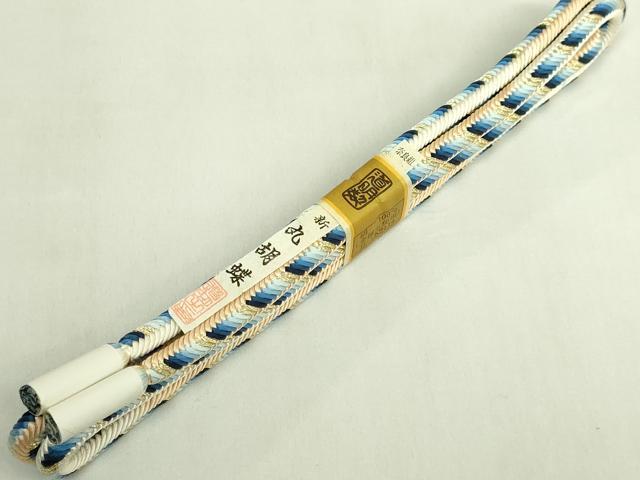 平和屋着物●極上　有職組紐道明　帯締め　奈良組　丸胡蝶　金糸　宮内庁御用　国立博物館御用 東京芸術大学御用 逸品 未使用 DZAA11971kh6