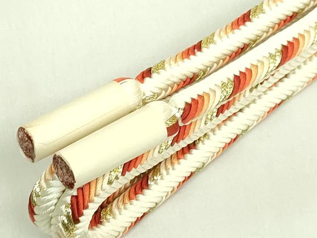 平和屋着物●極上　有職組紐道明　帯締め　奈良組　丸胡蝶　金糸　宮内庁御用　国立博物館御用 東京芸術大学御用 逸品 未使用 DZAA11972kh6