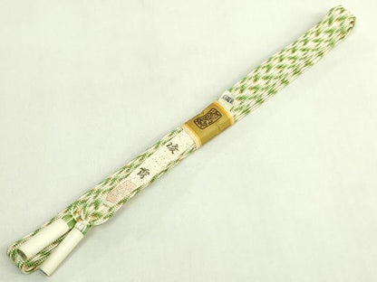 平和屋着物●極上　有職組紐道明　帯締め　高麗組　凌霄　宮内庁御用　国立博物館御用　東京芸術大学御用　逸品　未使用　DZAA11979kh6