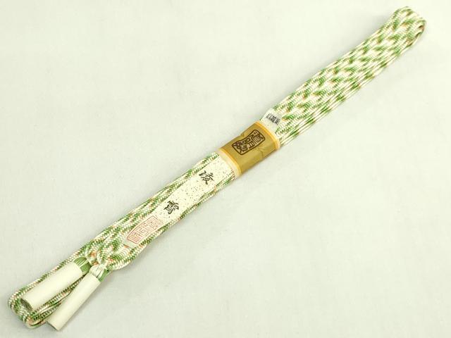 平和屋着物●極上　有職組紐道明　帯締め　高麗組　凌霄　宮内庁御用　国立博物館御用　東京芸術大学御用　逸品　未使用　DZAA11979kh6