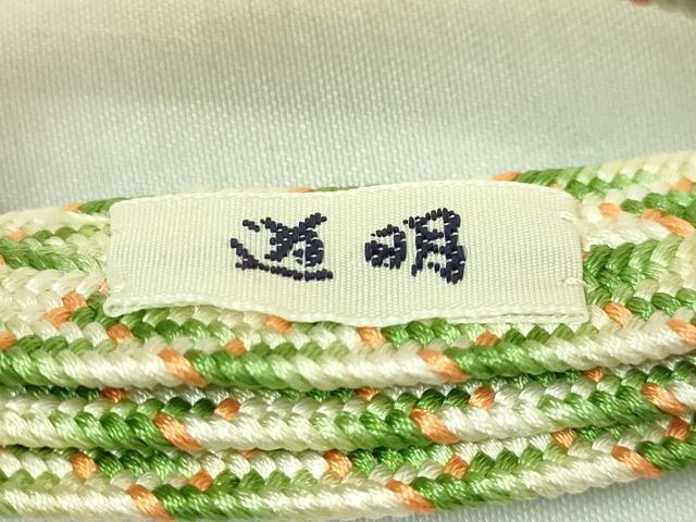平和屋着物●極上　有職組紐道明　帯締め　高麗組　凌霄　宮内庁御用　国立博物館御用　東京芸術大学御用　逸品　未使用　DZAA11979kh6