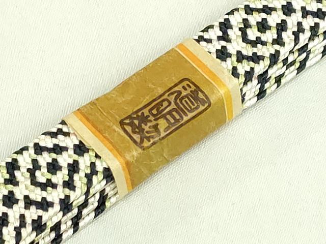 平和屋着物●極上　有職組紐道明　帯締め　高麗組　宮内庁御用　国立博物館御用　東京芸術大学御用　逸品　未使用　DZAA11981kh6