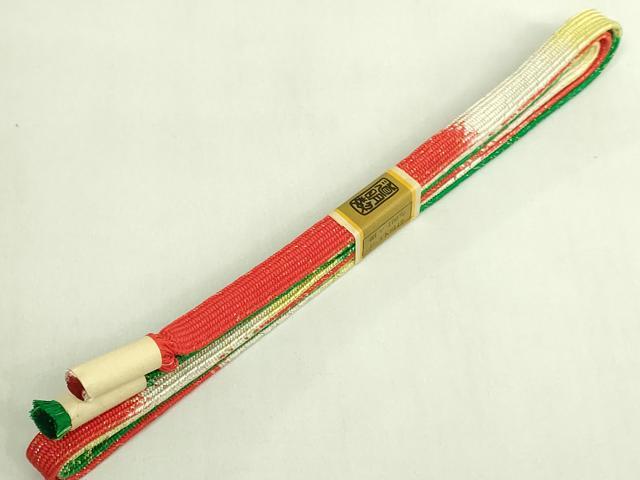 平和屋着物●極上　有職組紐道明　帯締め　高麗組　金糸　宮内庁御用　国立博物館御用　東京芸術大学御用　逸品　未使用　DZAA11983kh6