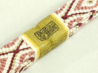 平和屋着物●極上　有職組紐道明　帯締め　唐組　金糸　宮内庁御用　国立博物館御用　東京芸術大学御用　逸品　未使用　DZAA11996kh6