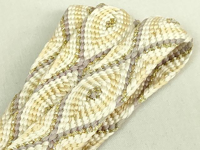 平和屋着物●極上　有職組紐道明　帯締め　唐組　金糸　宮内庁御用　国立博物館御用　東京芸術大学御用　逸品　未使用　DZAA11999kh6