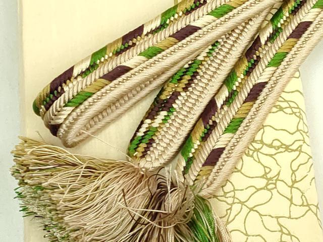 平和屋着物●極上　有職組紐道明　帯締め　畝組　宮内庁御用　国立博物館御用　東京芸術大学御用　逸品　DZAA12067kh6