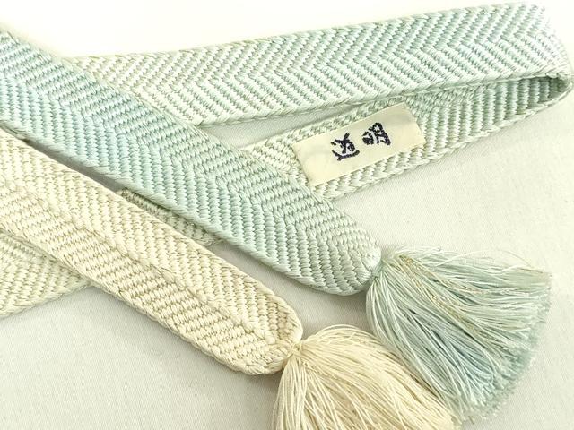 平和屋着物●極上　有職組紐道明　帯締め　笹浪組　金糸　宮内庁御用　国立博物館御用　東京芸術大学御用　逸品　DZAA12070kh6