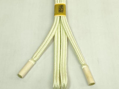 平和屋着物●極上　有職組紐道明　帯締め　冠組　若菜色　宮内庁御用　国立博物館御用　東京芸術大学御用　逸品　未使用　DZAA12099kh6