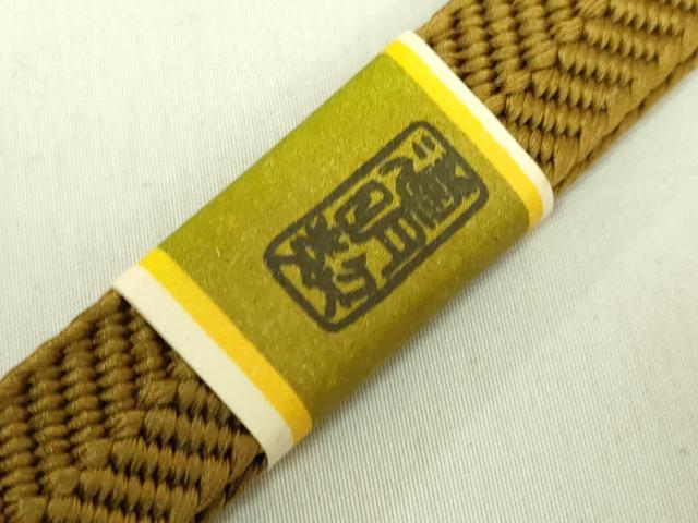 平和屋着物●極上　有職組紐道明　帯締め　笹浪組　羽織紐　宮内庁御用　国立博物館御用　東京芸術大学御用　逸品　未使用　DZAA12113kh6