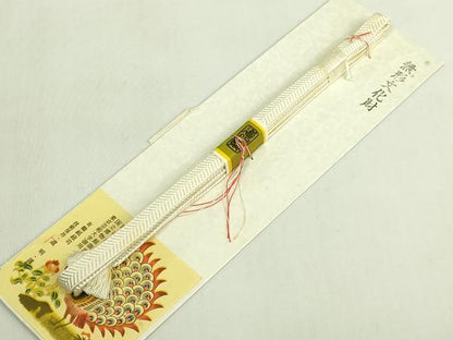 平和屋着物●極上　有職組紐道明　帯締め　笹浪組　三分紐　宮内庁御用　国立博物館御用　東京芸術大学御用　逸品　未使用　DZAA12115kh6