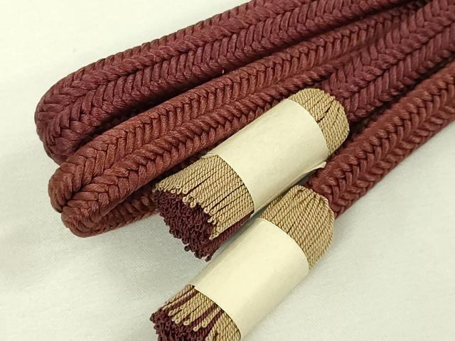 平和屋着物●極上　銀座　志ま亀　和装小物　帯締め　冠組　逸品　未使用　DZAA12120kh6