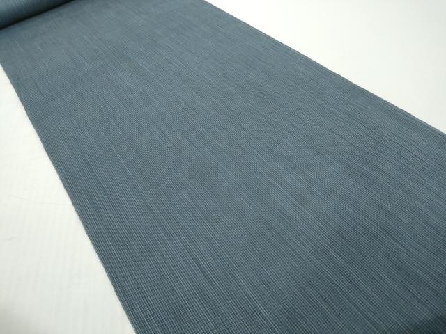 平和屋着物●極上　夏物　本場小千谷ちぢみ　反物　着尺　証紙付き　麻　逸品　未使用　DZAA12132kh6