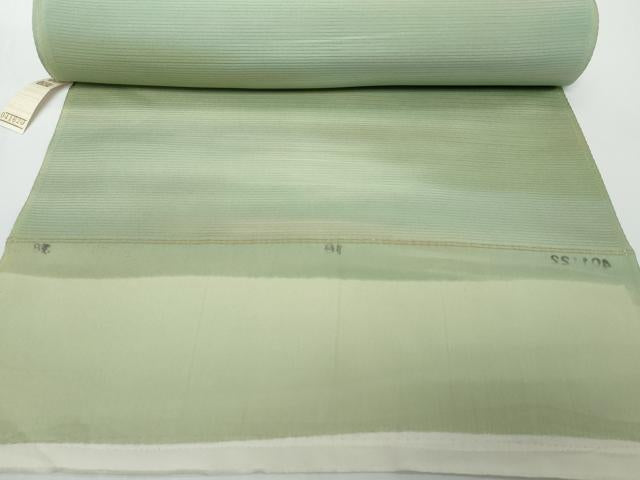 平和屋着物●極上　夏物　小紋　反物　着尺　絽　霞文　逸品　未使用　DZAA12176kh6
