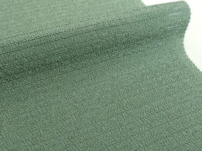 平和屋着物●極上　夏物　染色作家　斉藤三才　小紋　反物　着尺　絽縮緬　五泉　霞文　逸品　未使用　DZAA12177kh6