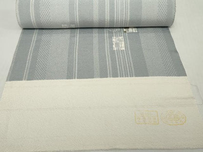 平和屋着物●極上　小紋　反物　着尺　色紙丸間道　逸品　未使用　DZAA12191kh6