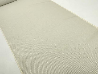 平和屋本店●極上　夏物　本塩沢　夏塩沢　反物　着尺　縞　星野織物　証紙付き　逸品　未使用　DZAA12228kh6