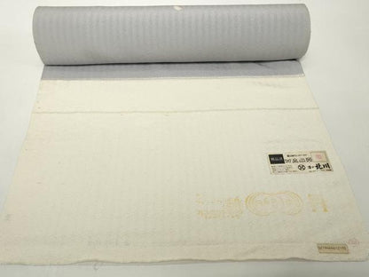 平和屋着物●極上　京の名門　友禅　染の北川　小紋　反物　着尺　花弁散らし　蛍暈し　金彩　逸品　未使用　DZAA12235kh6