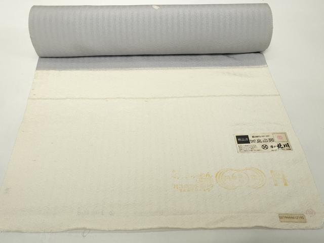 平和屋着物●極上　京の名門　友禅　染の北川　小紋　反物　着尺　花弁散らし　蛍暈し　金彩　逸品　未使用　DZAA12235kh6