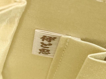 平和屋着物●極上　和装小物　中国三大刺繍　スワトウ刺繍　汕頭刺繍　総刺繍　バッグ　利休バッグ　伊と忠　逸品　未使用　DZAA12245kh6