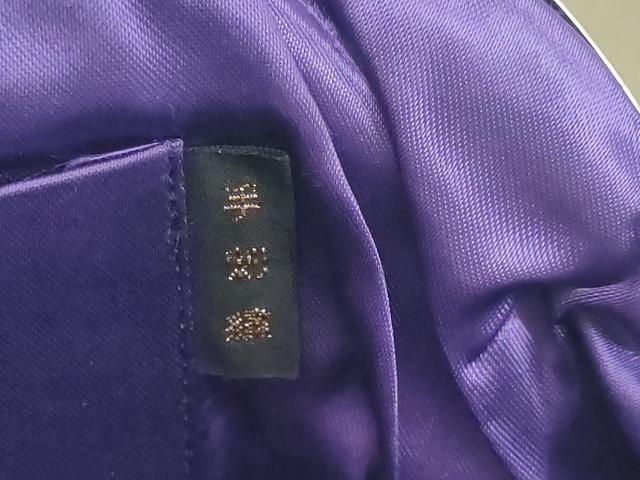 平和屋着物●極上　和装小物　和装バッグ　ビーズバッグ　手刺繍　草花文　レトロ　逸品　DZAA12260kh6