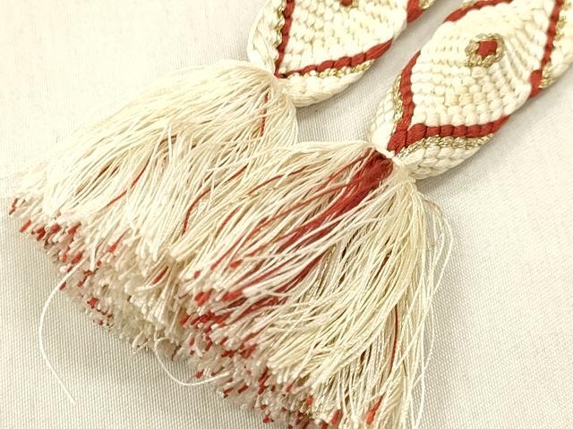 平和屋着物●極上　有職組紐道明　帯締め　唐組　金糸　宮内庁御用　国立博物館御用　東京芸術大学御用　逸品　DZAA12301kh6