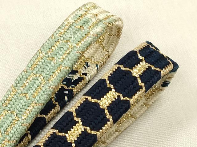 平和屋着物●極上　有職組紐道明　帯締め　亀甲組　金糸　宮内庁御用　国立博物館御用　東京芸術大学御用　逸品　DZAA12302kh6