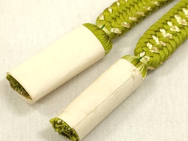平和屋着物●極上　有職組紐道明　帯締め　御岳組　金糸　宮内庁御用　国立博物館御用　東京芸術大学御用　逸品　未使用　DZAA12320kh6